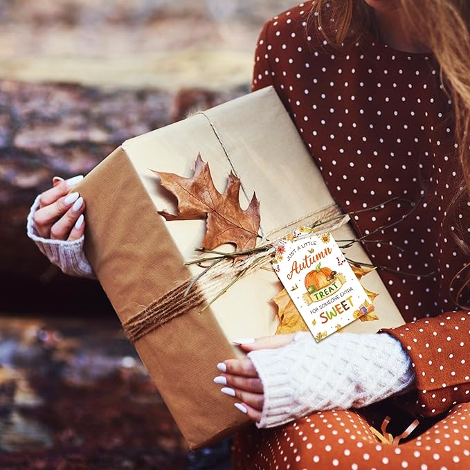 Autumn Treat for Someone Sweet Gift Tag, Fall Treat Bag Tags, Appreciation Gift Tag for Teacher, Staff, Neighbor, Friends, Co-Worker