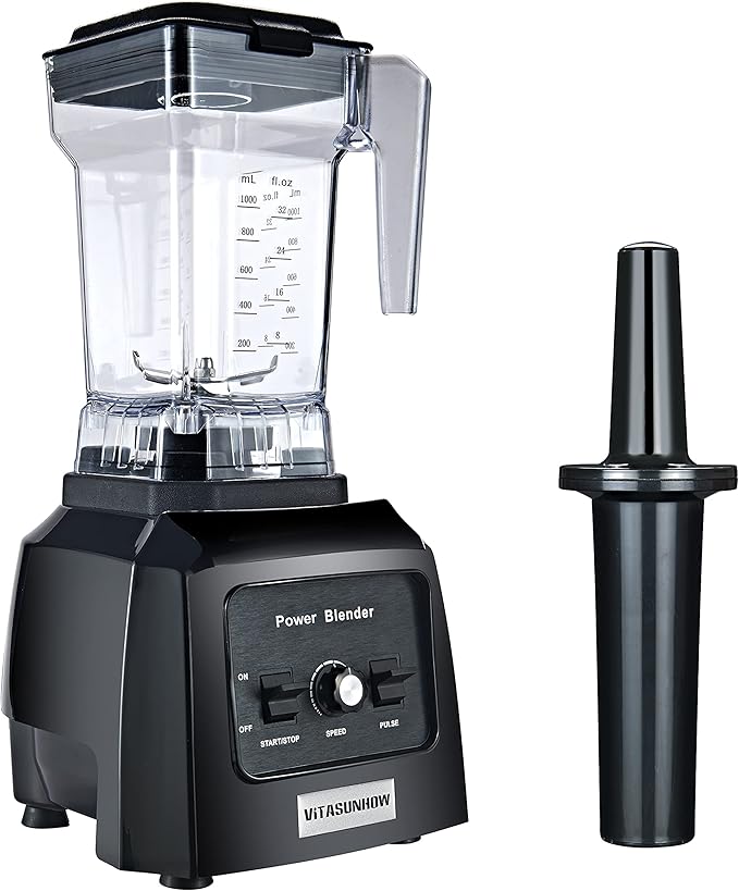 VITASUNHOW 1300W Quiet Blender