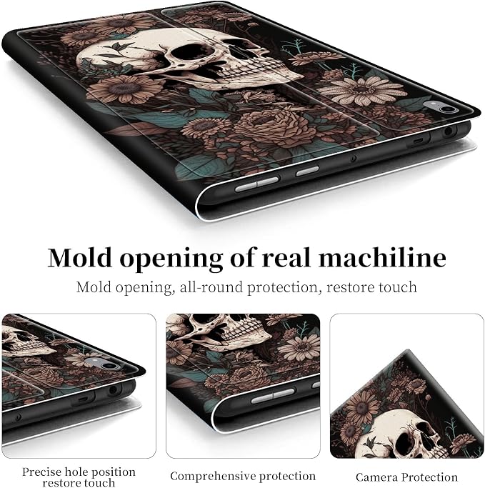 Case for iPad (A16) 11th Generation 11 Inch 2025/ iPad 10th Generation 10.9 Inch 2022 CaseHybrid Slim Multi-Angles Stand Auto Wake/Sleep Cover-Beach Sunset