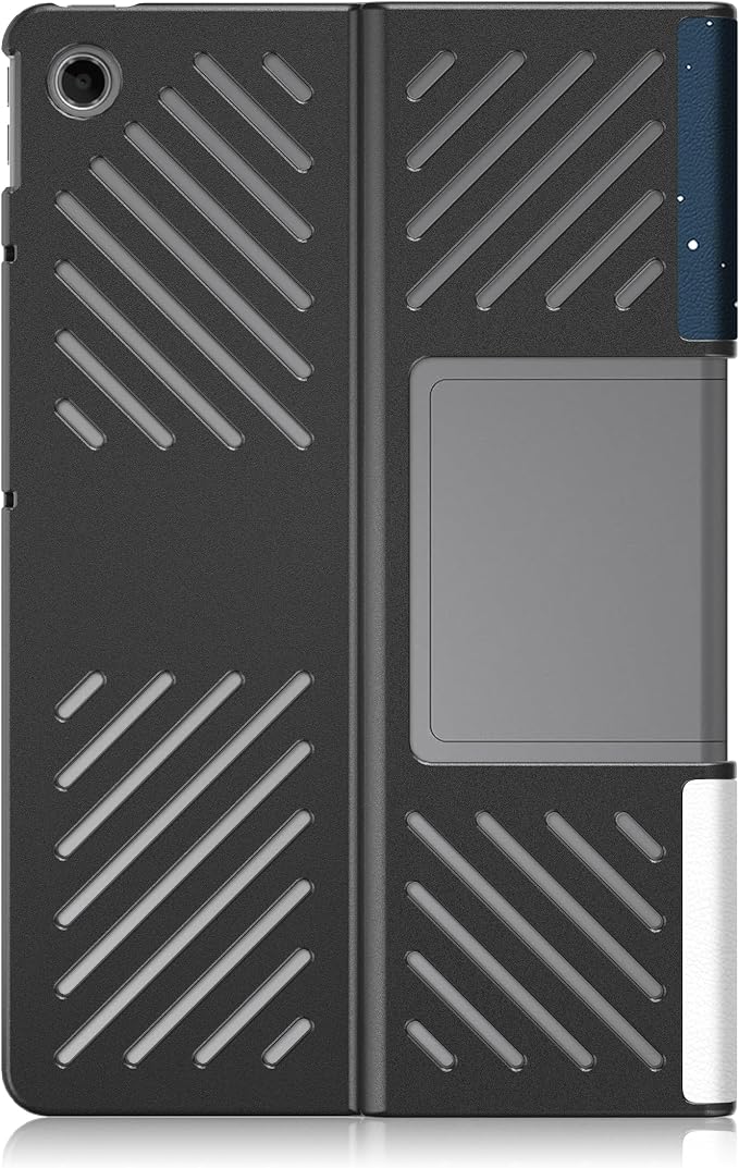 Case Compatible with Lenovo Tab Plus Tablet 2024 Folio Case for Lenovo Tab Plus 11.5 inch (TB351FU) Hard Shell Smart CoverBlack