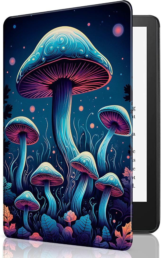 for 6 Kindle 2024 and 2022 (11th Generation) Case Slim Lightweight Smart Cover Case with Auto-Wake/Sleep for Kindle 2024Beach Starfish