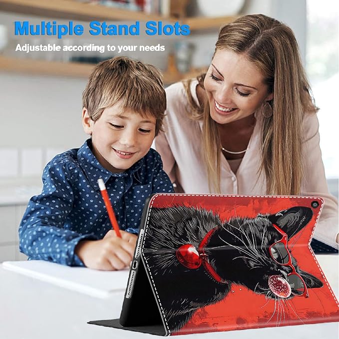 Case for iPad 10th Generation (2022 Release) 10.9 Inch Durable Shockproof Protective Cover for New iPad 10th gen 10.9 2022 Elephant Sunflower