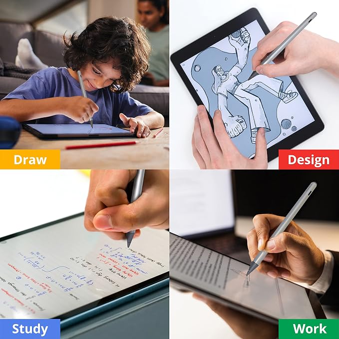 Penoval USI2.0 Stylus Pen for Chromebooks - 4096 Levels Pressure for Lenovo ASUS HP Chrome Devices &amp Google Pixel Tablet | 4096 levels pressure high precision smooth writing active digital pen