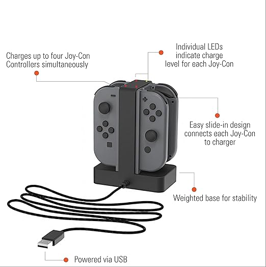 PowerA Joy-Con Charging Dock for Nintendo Switch