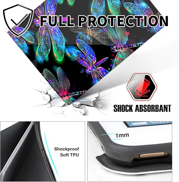 for 10.1 Amazon Fire HD 10 Tablet (13th Generation 2023 Release)PU Leather Multi-Angle Anti Slide Stand Cases with Auto Wake/SleepAnimals Dog Paws Galaxy