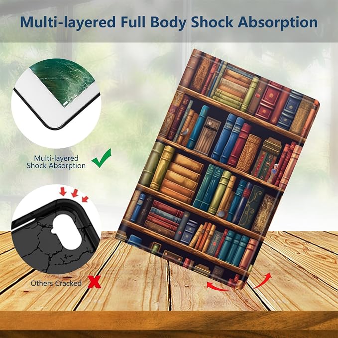 Slim Case for Amazon Kindle Fire Max 11 Case (13th Generation 2023 Release) 11 PU Leather Folio Stand Adjustable Smart Cover with Auto Wake/Sleep for Kindle Fire 11 TabletArt Black Cat Tree