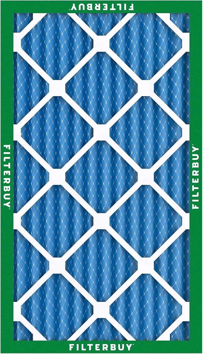 Filterbuy 14x30x2 Air Filter MERV 13 Optimal Smoke & Allergy Defense,