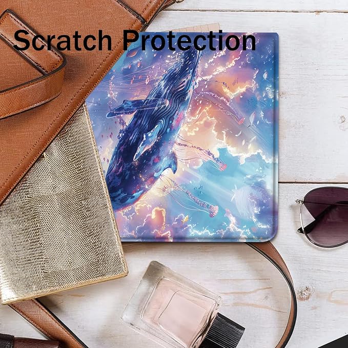 Case for Samsung Galaxy Tab A9 Plus 11 2023 Multi-Viewing Angles with Automatic Sleep/Wake Function for Samsung Galaxy A9+Tablet (SM-X210/X216/X218) American Flag Wolf