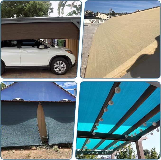 TANG Sun Shade Fabric Roll 8'x36' Shade Cloth