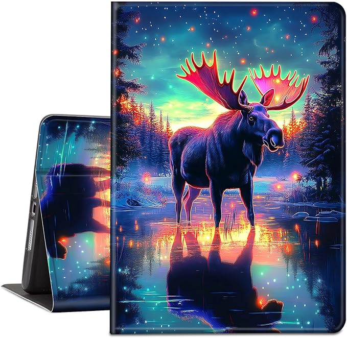Case for Kindle Paperwhite 12th Generation 7 &amp Kindle ColorSoft Signature Edition – PU Leather with Auto Sleep/Wake Slim Lightweight Protective Cover – Beach Sunset Palms