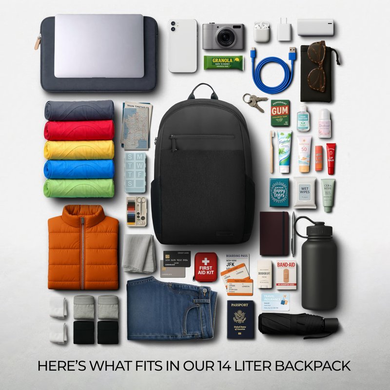 Travelon Anti-Theft Metro Backpack with RFID blocking pouch