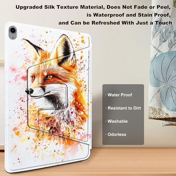 for iPad 10.2 Rotating Case 360° Protection Adjustable Kickstand Cover for iPad 10.2 (7th8th9th Generation) Shockproof Durable Lightweight PU Leather for iPad 10.2 Stand Case Basketball