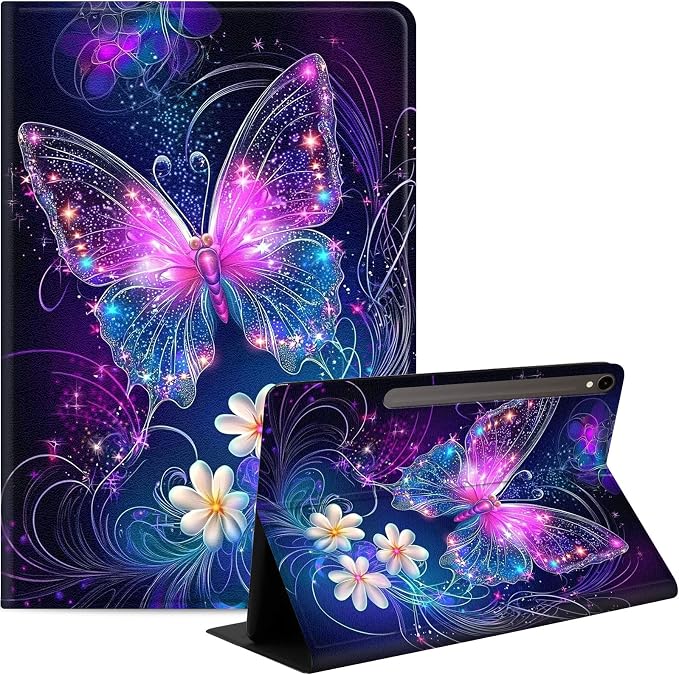 Case for Samsung Galaxy Tab A11 Plus 2026 &amp Galaxy Tab A9+ 11 Slim Smart Stand Cover with Auto Wake/Sleep Shockproof Protective Shell for Work &amp School Astronaut