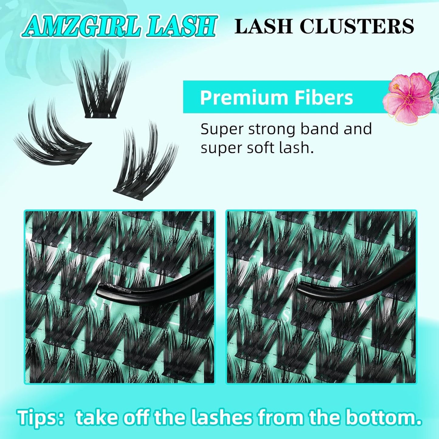 Lash Clusters Wet Look 168Pcs Eyelash Cluster Ultra-Thin Lash Band Eyelashes Extensions Spiky Anime Wide Span Lashes(Orchid,D-18mm)