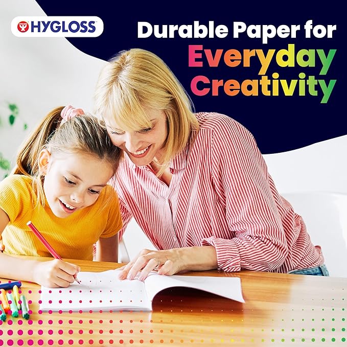 Hygloss Blank Books - Bulk 10 Pack – 4.25" x 5.5" A6 White Paperback Blank Books for Kids to Write Stories, Doodle, Arts & Crafts – Plain Drawing Sketchbook, Unlined Journal, Notebook Without Lines