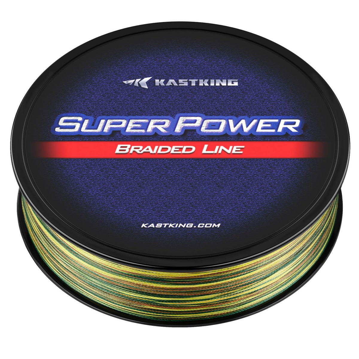 KastKing Superpower Braided Fishing Line, Camo, 65 LB, 300+27 Yds(8 Strands)