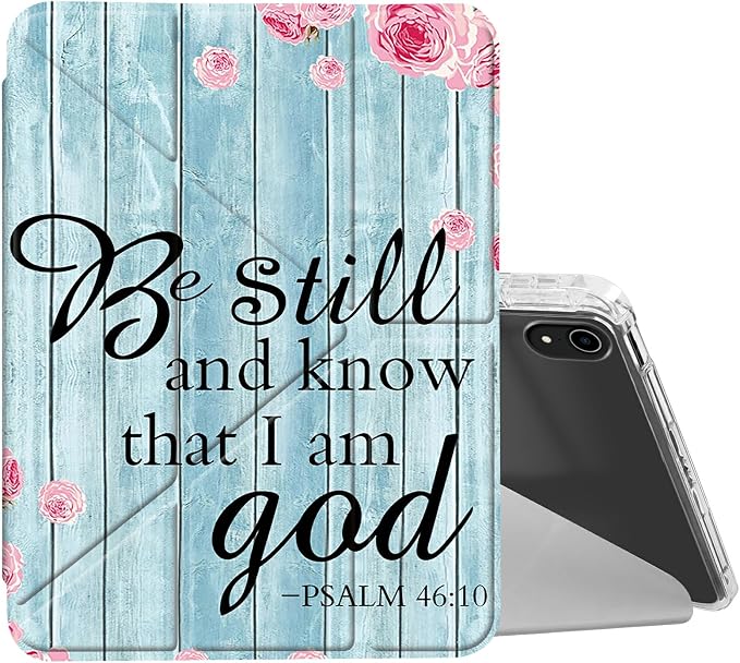 for iPad 10.2 &amp 10.5/iPad 9th/8th/7th Generation 10.2 2021 2020 2019 Case Mutil Angles Folding Y-Shaped Stand Cover with Pencil Holder Auto Wake/SleepAmerican Flag and Cow