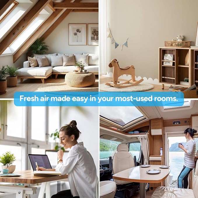 Dr.Prepare Air Purifiers for Bedroom, Quiet Air Purifier
