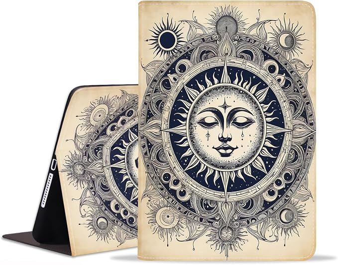 Case for iPad (A16) 11th Generation 11 Inch 2025/ iPad 10th Generation 10.9 Inch 2022 Slim PU Leather Cover Adjustable Stand with Auto Wake/Sleep Case African Women