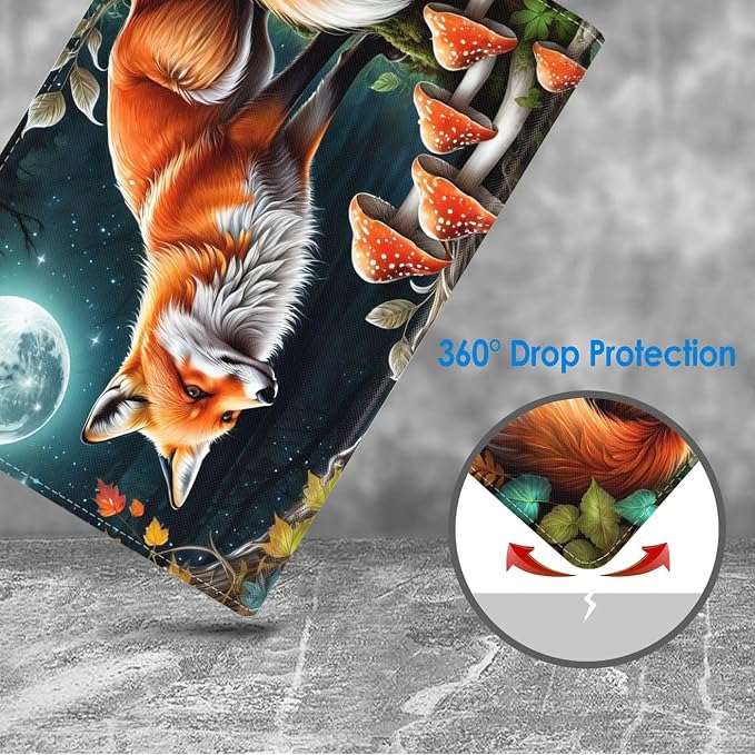 for iPad mini 1 2 3 4 5 Case Stay Positive Work Hard and Make It Happen Inspirational Quote Slim Lightweight PU Leather Stand Cover with Auto Wake/Sleep for iPad mini 5th/4th Gen 7.9 Inch