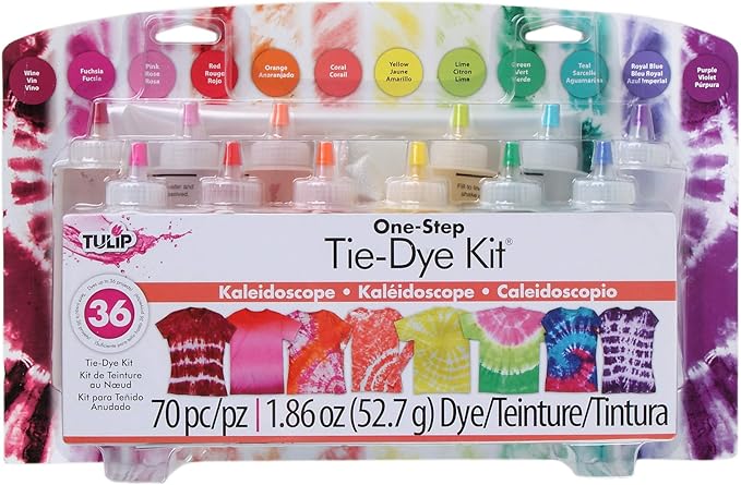 Tulip 12-Color Tie Dye Kit - Kaleidoscope