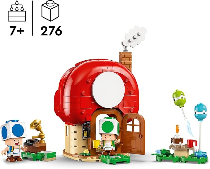 Lego Super Mario Kino House House Birthday Toy Gift Block Boys Girls 7 8 9 Year Old Elementary School Mario Toy Toy Game 72041