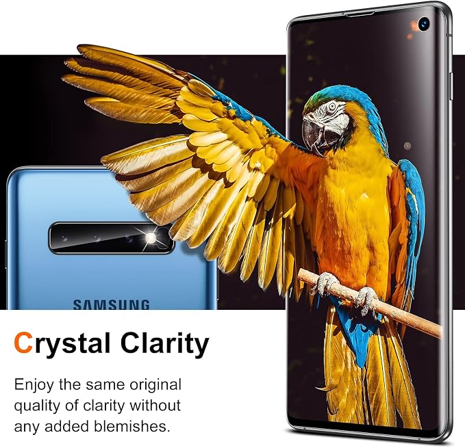 UniqueMe [2+2 Pack Compatible with Samsung Galaxy Note 20 Ultra 6.9 inch Soft TPU Screen Protector 【Not Glass】 and Camera Lens ProtectorHD Clarity [Case Friendly][Bubble Free] [Anti-slip tool]