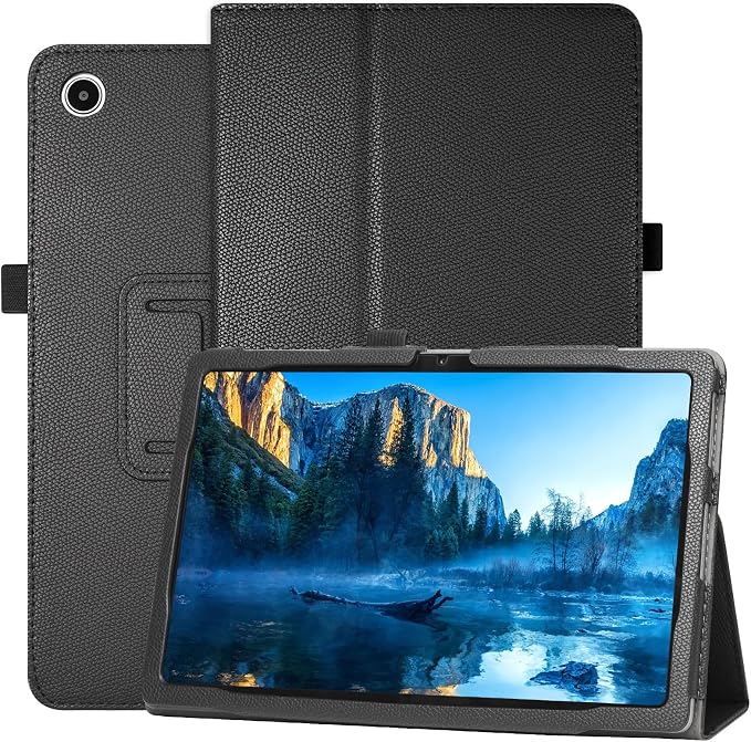 Case for Onn. 10.4 Tablet Pro (2023 Model:100110603) - Folio PU Leather Stand Cover with Pencil Holder Almond Blossom