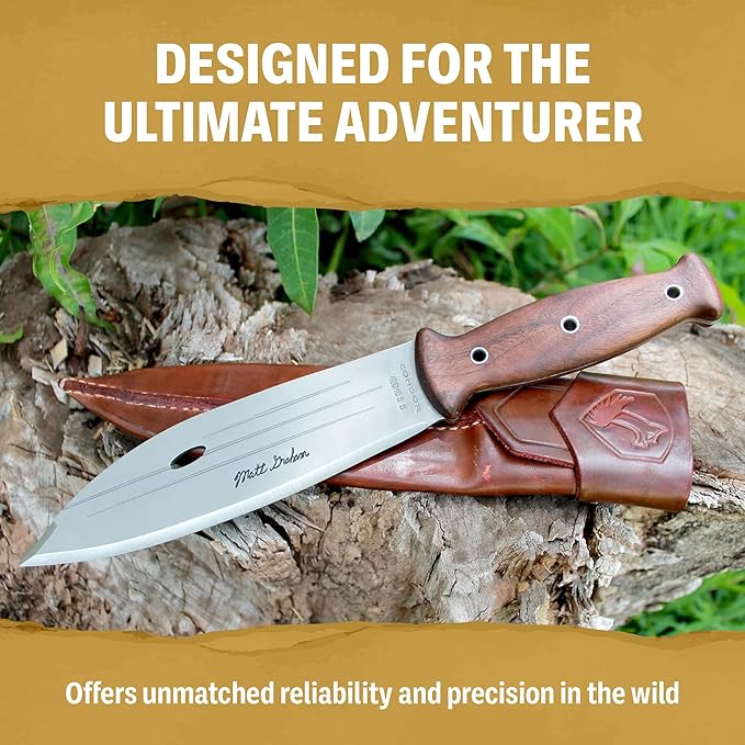 Condor Tool & Knife Survival Machete with Walnut Handle