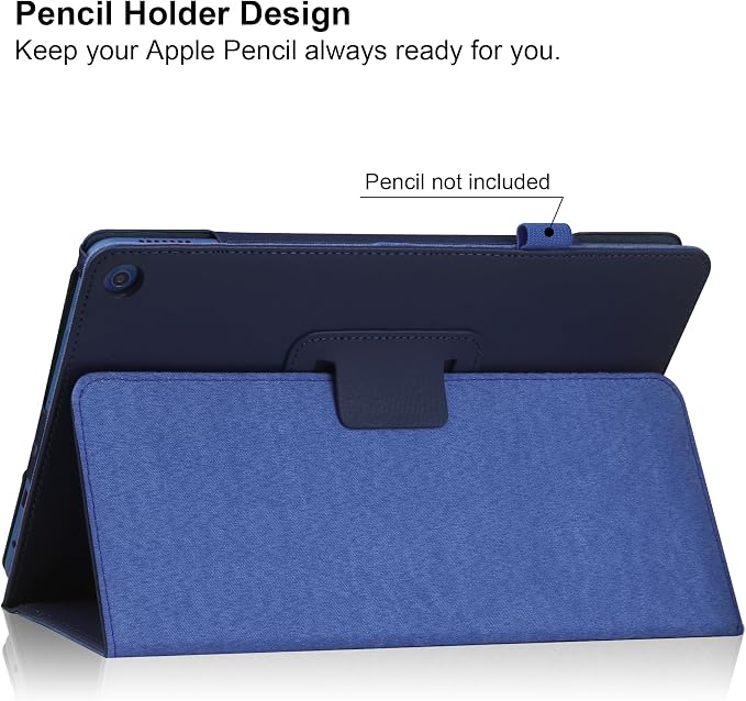 Case for T-Mobile REVVL Tab 2 5G 10.1 Inch Tablet 2025 Released - Lightweight Folio PU Leather Cover with 1 Random Stylus (Galaxy)