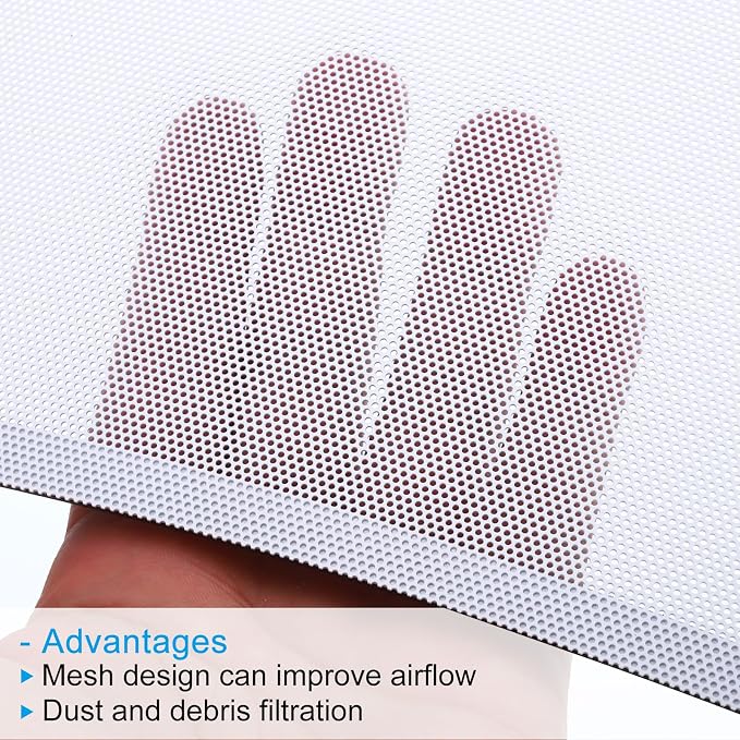 PATIKIL 4"x10" Magnetic Vent Cover, 6 Pack Floor Wall Air Registers Cover