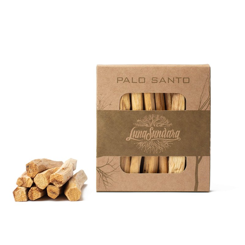 Luna Sundara Palo Santo Smudging Sticks, 8 Wild Harvested Sticks