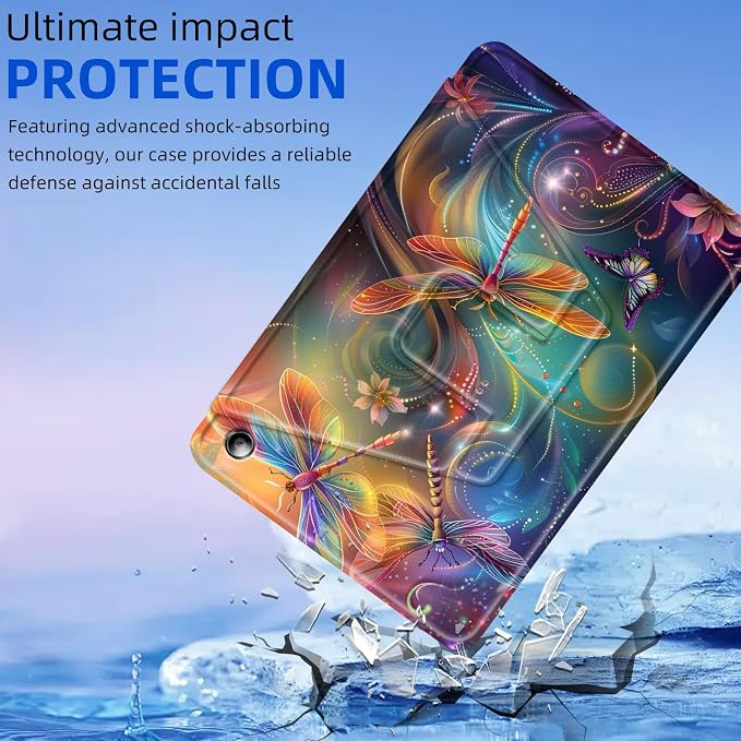 for Amazon Fire Max 11 2023 Release Table Case 11'' Rotating Auto Wake Sleep Leather Table Case for Amazon Fire Max 11 2023 Release Stand Bird Flowers Design for Woman Man