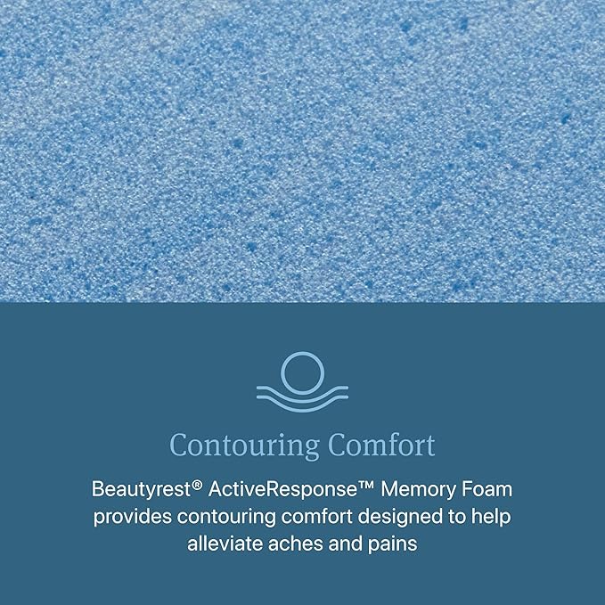 Beautyrest Days End Medium Firm 12" Hybrid Mattress - Cal King - Cooling Tech, Supportive Durable Pocketed Coils, Pressure Relief, Motion Separation; 100 Night Sleep Trial and 10 Year Warranty