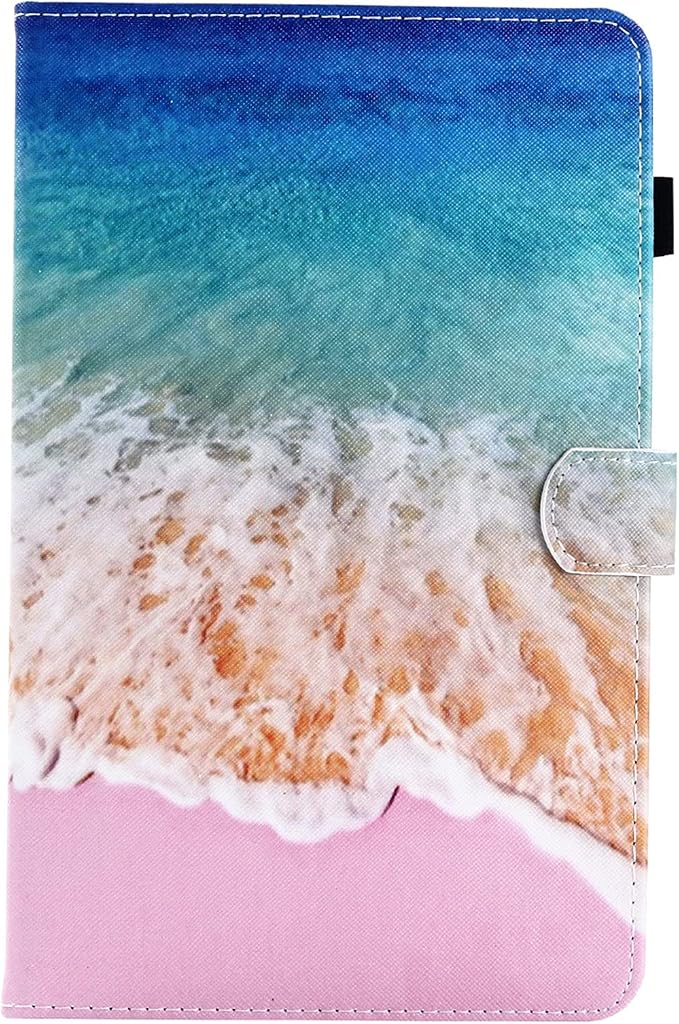 Case for Samsung Galaxy Tab A 8.0 inch Tablet Case 2015 (Model SM-T350/T355/P350/P355) with Pencil Holder [Auto Sleep/Wake] Stand Folio PU Leather Shockproof Cover Magnetic Smart WalletNight