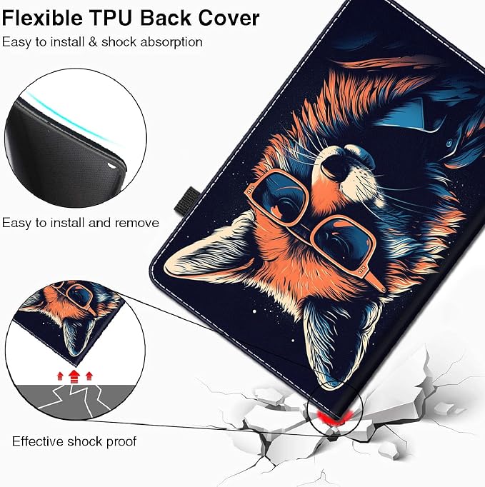 Case for Amazon Kindle Fire Max 11 Tablet (13th Generation 2023 Release) - Slim Fit Standing Cover with Auto Sleep/Wake for All-New Fire 11 Max Tablet，Enchanted Forest 2
