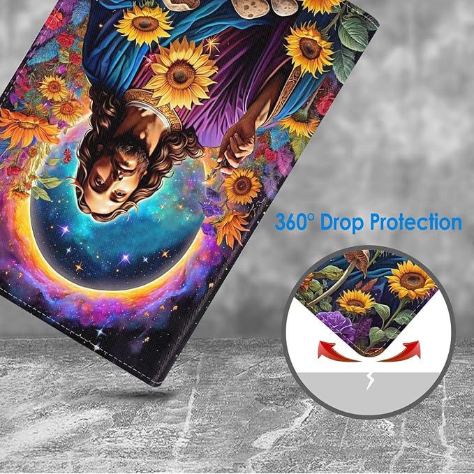 for iPad mini 1 2 3 4 5 Case Stay Positive Work Hard and Make It Happen Inspirational Quote Slim Lightweight PU Leather Stand Cover with Auto Wake/Sleep for iPad mini 5th/4th Gen 7.9 Inch