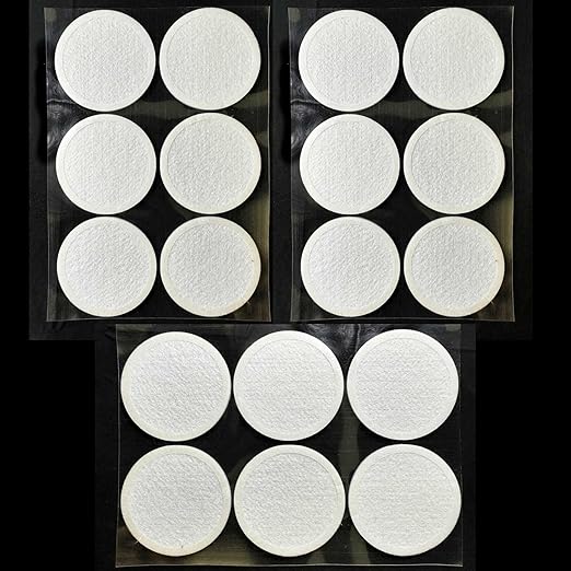 Microppose Original Synthetic Polyfil 2.5" Monotub Adhesive Filter Disks