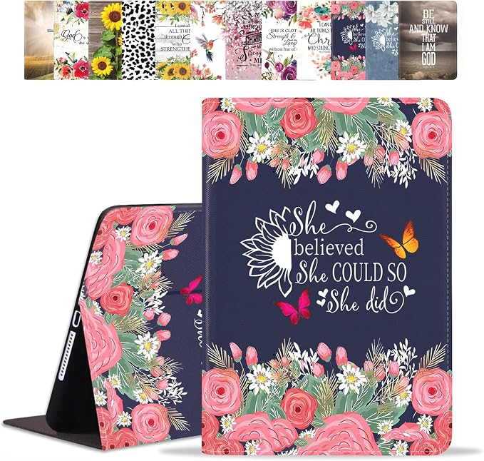 for iPad Mini 6 2021 Case PU Leather Folio Case Smart Cover with Stand &amp Auto Wake Sleep for iPad Mini 6th Generation 8.3 Inch Baseball
