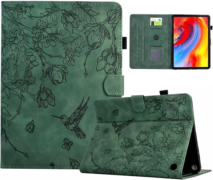 Case for Kindle Fire HD 10 &amp Fire HD 10 Plus 13th/11th Generation 2023 2021 | Synthetic Leather Flip Folio Stand Cover with Auto Wake/Sleep for Kindle Fire HD 10 &amp Fire HD 10 Plus Beach