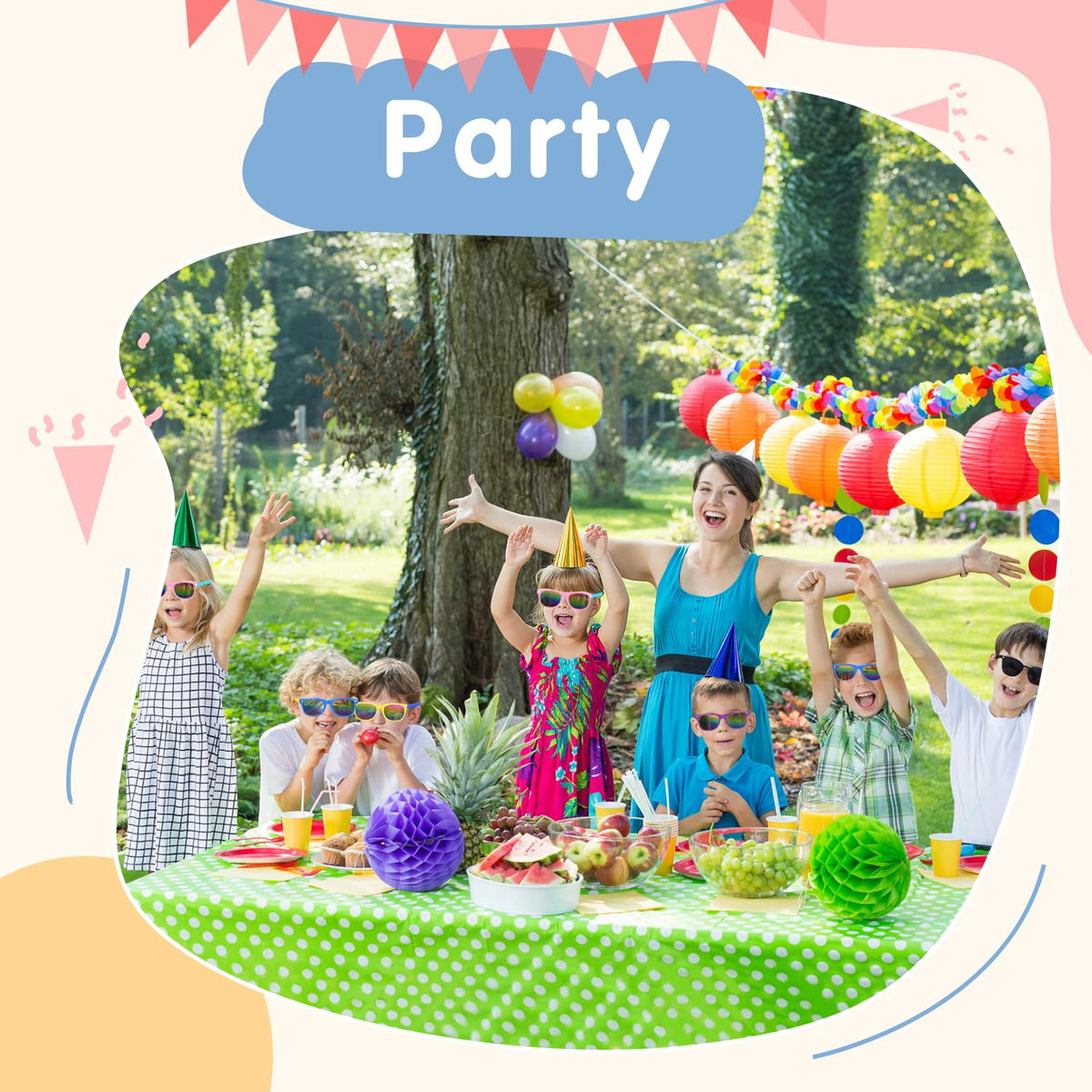 Mdvora 12pcs Kids Sunglasses Set, Toddler Sunglasses, for Outdoor(12pcs)