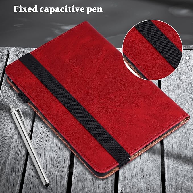 ALILANG Case for Samsung Galaxy Tab A 10.1 Inch 2019 (SM-T510/T515) with Pen Holder &amp Multiple Viewing Angles Smart PU Leather Cover for Samsung Tab A 10.1 Case 2019-Black