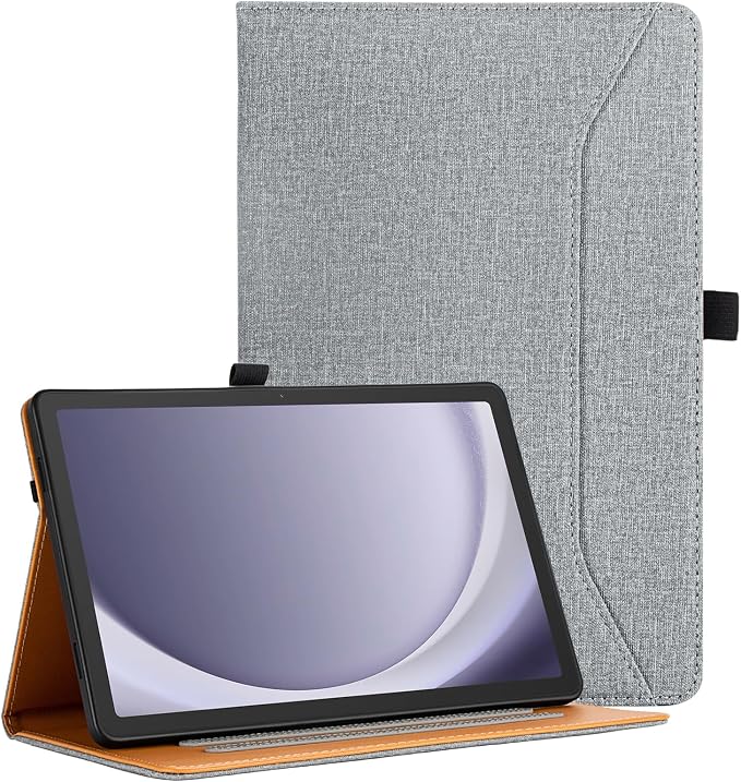 for Samsung Galaxy Tab A9 Plus Case Multiangle Stand for Samsung Tab A9 Plus Tablet Case 11 Inch SM-X210/SM-X216/SM-X218Black