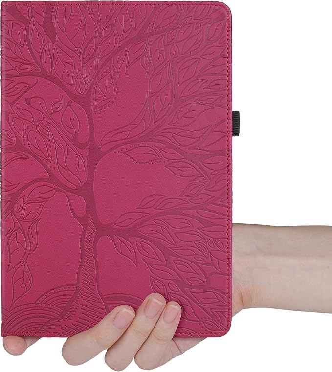for Samsung Galaxy Tab S11 Ultra Case 14.6 inchFashion Embossing TechnologyMulti-Viewing AnglesSlim Light Shell CoverPU Leather+TPUCompatible with Samsung Galaxy Tab S11 UltraBlack