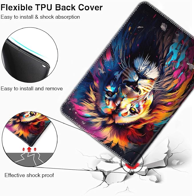 Case for iPad 10.2/10.5，iPad 9th/8th/7th Gen，for iPad 10.2 inch 2021/2020/2019/iPad Air 3rd Gen/Pro 10.5 - Slim Fit Standing Cover with Auto Sleep/Wake，Enchanted Forest 2