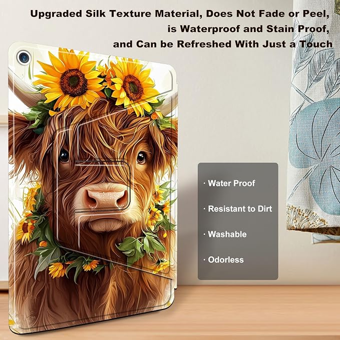 for iPad 10.2 Rotating Case 360° Protection Adjustable Kickstand Cover for iPad 10.2 (7th8th9th Generation) Shockproof Durable Lightweight PU Leather for iPad 10.2 Stand Case Basketball