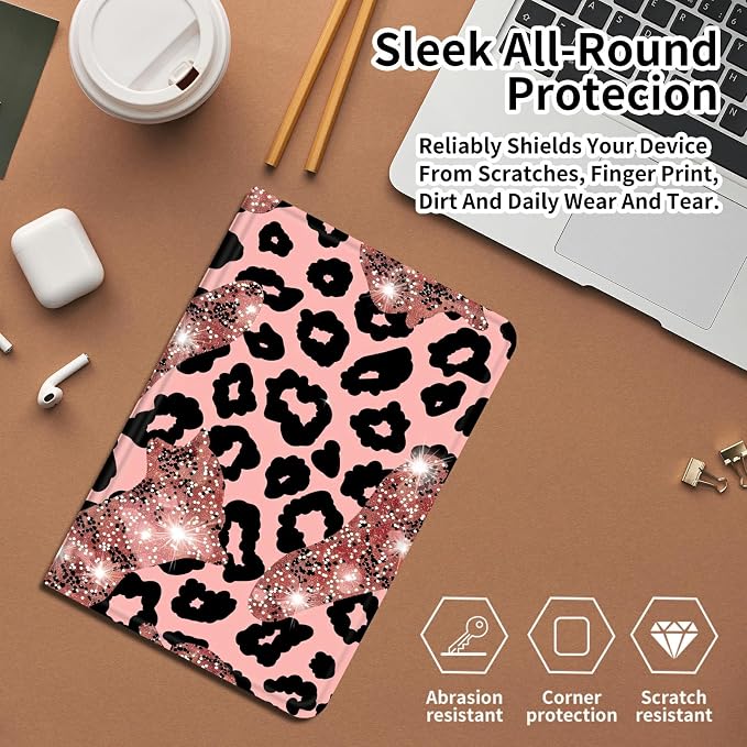 Case for Amazon Fire 7 Tablet 2019/2017 Release 9th/7th Generation PU Leather Smart Protective Cover with Auto Sleep/Wake for Fire 7 2019Dog Wearing Witch Hat Pumpkin
