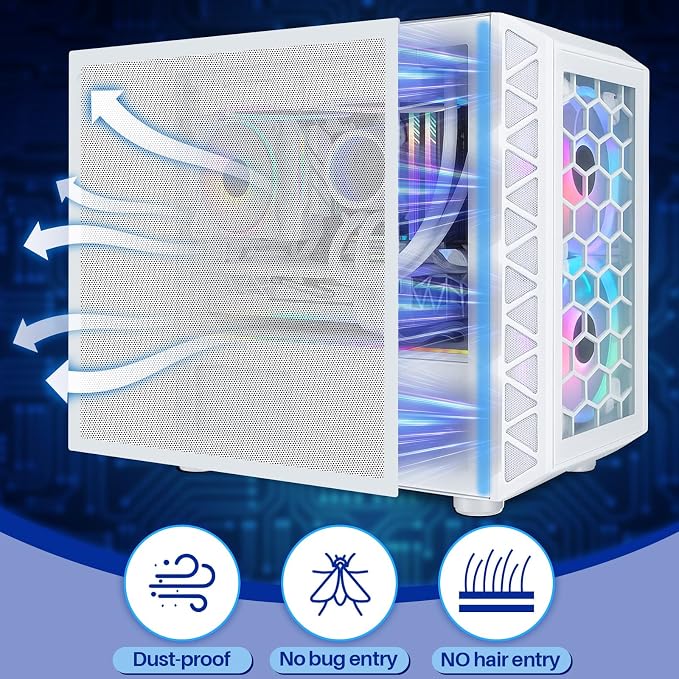 Woanger 1 Pcs 1000 x 300 mm DIY PC Case Dust Filter PC Fan Mesh Filter Air Vent