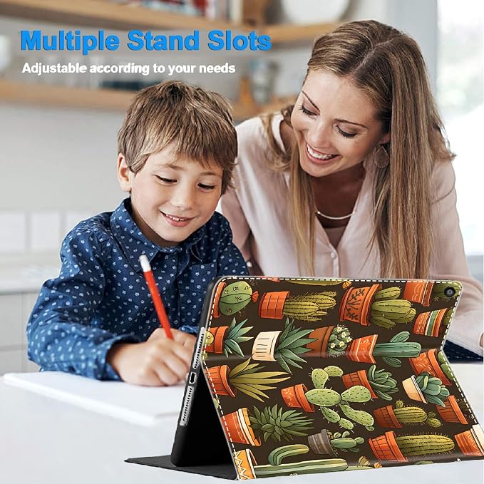 Case for iPad 10th Generation (2022 Release) 10.9 Inch Durable Shockproof Protective Cover for New iPad 10th gen 10.9 2022 Elephant Sunflower