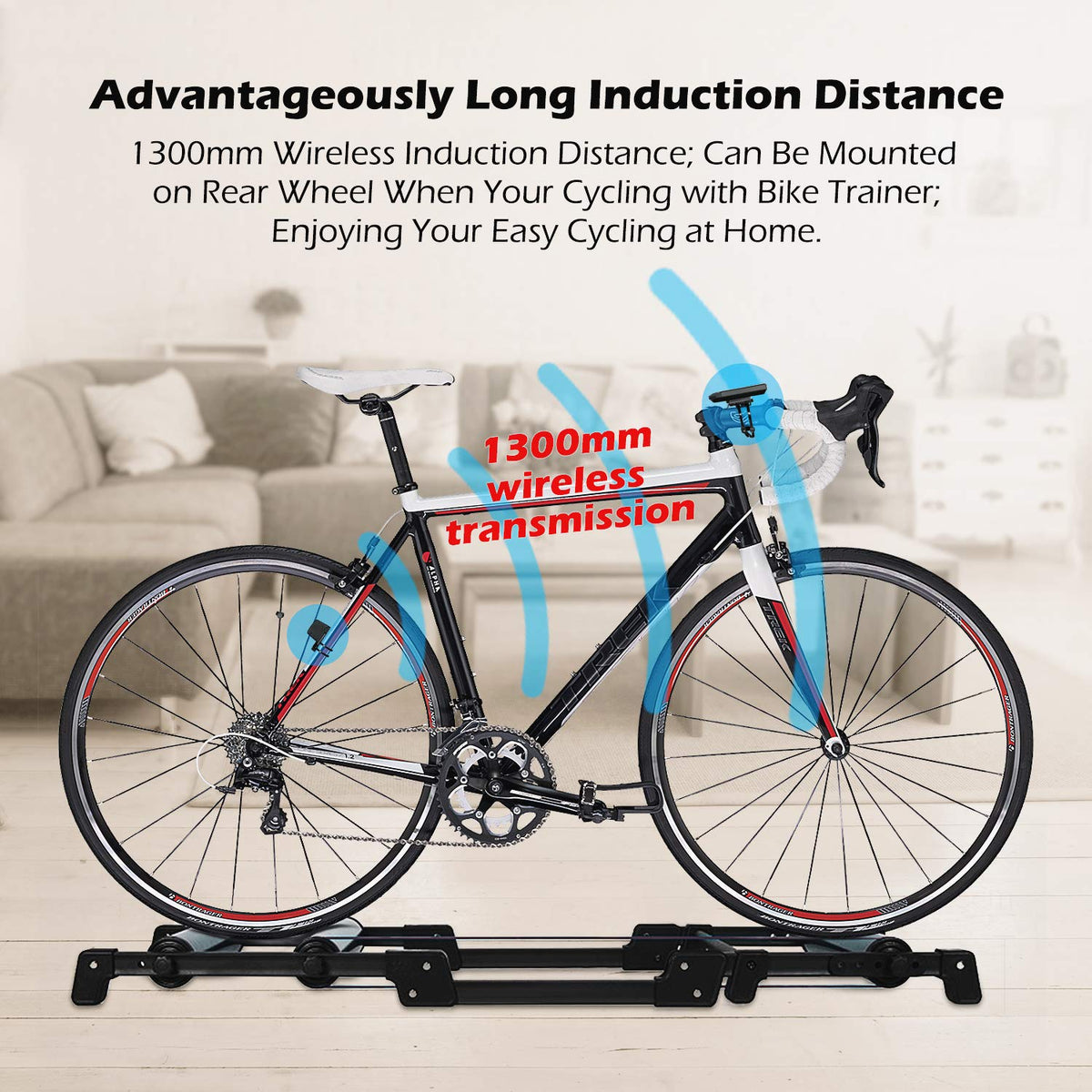 PRUNUS Bike Speedometer and Odometer Wireless Waterproof Bicycle Computer